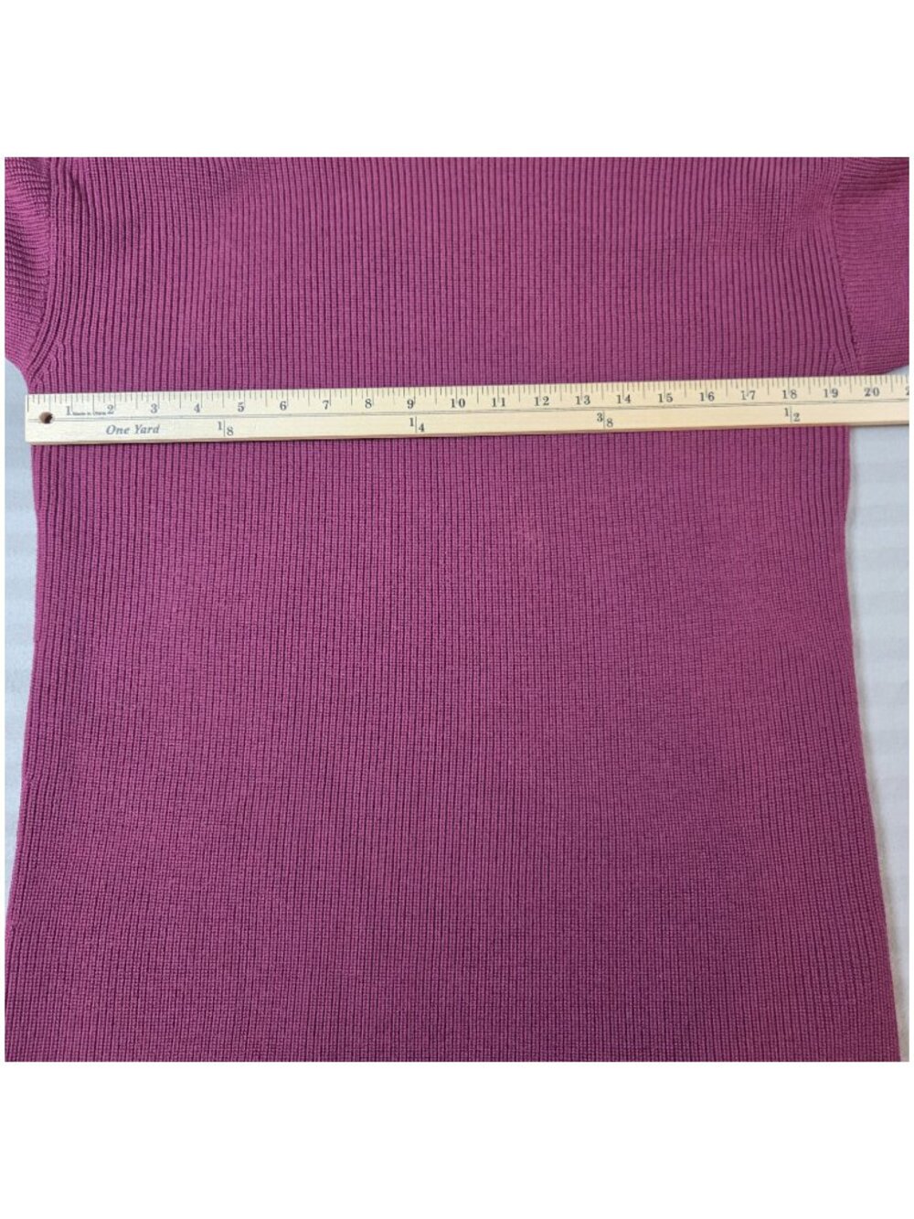 Babaton $168 Dress Pure Merino Wool 2XS Maroon Turtleneck Knee Lenght Knit - Picture 6 of 10